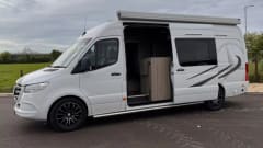 4 berth Mercedes-Benz campervan from 2019