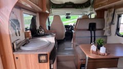 Henry's Motorhome Holidays  – 6 berth Bailey semi-integrated from 2017