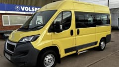 Vincent – a comfy yellow 2 berth Peugeot campervan from 2015