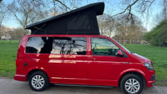 Ruby – Automatic VW T6 4 Berth Campervan with Poptop & Heater