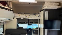 2p Ford alcove from 2021 (5 + 1 sleeping places)