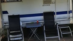 blue bird – 4-person Fiat 280 / Knaus from 1990