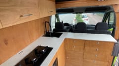 The Green Machine – 2- or 3-person campervan