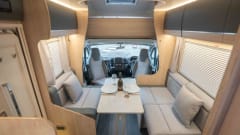 Autotrail-nis met 6 slaapplaatsen vanaf 2026