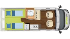 Yellowstone  – Hymer Bus camper
