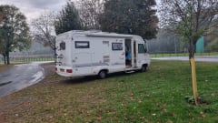 Spacious 4-person Rapido camper