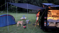 The Moose  – Nissan campervan met 4 slaapplaatsen uit 2007