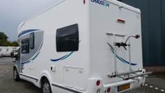 Chausson Flash 16, 4-person, longitudinal beds, pull-down bed!!