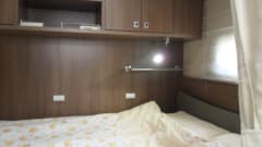 Beautiful luxury family camper Challenger Prium XG with powerful engine