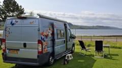 Cozy and compact Peugeot Boxer.