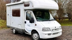 Hugo – Fiat campervan met 4 slaapplaatsen uit 2003
