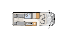 ADVENTURE – Dethleffs Globetrail 640 | 3 person bus camper