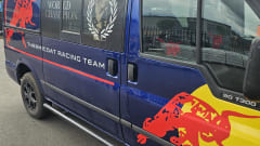 Max verstappen bus – 2p Ford campervan uit 2006