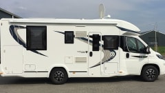 Beautiful Chausson camper for rent, built in 2016