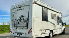 5 person Luxury camper with barbecue included 
