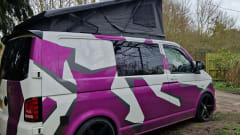 4 berth Volkswagen campervan from 2015