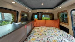 2 berth Nissan campervan from 2016