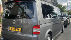 Jude – 4 berth Volkswagen LWB Campervan 2014 New Conversion 
