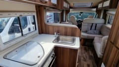 The Family One  – Spacious 6 berth automatic 2018 Roller Team motorhome