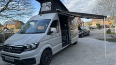 Doogle – 5 berth Vw Crafter campervan lwb