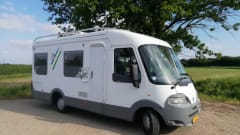 Onze 'Koos', een tof campertje!  – 2p Fiat integrated from 2002