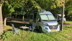 Westfalia Luxury Adventure Bus Camper with Bus Biker