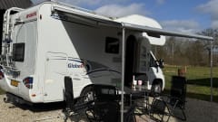 Compacte 6p camper – 6p Dethleffs alcove from 2008