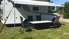 'Almost' new KNAUS VAN I 650 MEG.