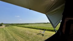 Kamperen in een echt oud land rovertje