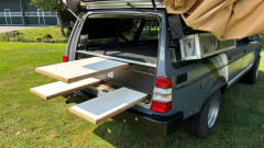 The Brick  – Volvo station Polar 245 roof tent incl complete camping equipment