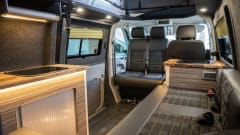 Eye-Catching 4 berth VW T5.1 Camper van 
