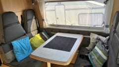 Comfortabele 4p Dethleffs integraal 2002