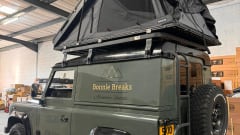 Adventurer  – Landrover 90 with ikamper tent sleeps 2 