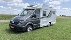 Belle caravane Knaus pour 4 personnes