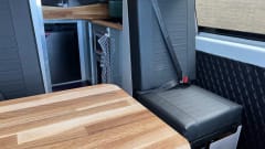 Four berth 4 seat Campervan