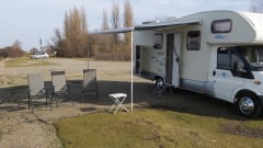 Spacious family camper
