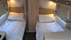 Lennon – 4 berth Motorhome - spacious and suitable for families in all seasons