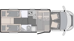 Jura – Elddis Whirlwind GT 74DI (modello 2027), 4 posti letto