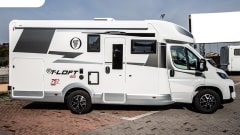 T-Loft 450 – Camper Semintegrale 4 posti Elnagh T-Loft 450 - 6,99 mt. 