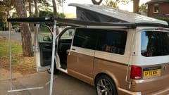 VW-Campingbus mit 4 Schlafplätzen ab Baujahr 2020