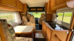 Very neat, luxurious and complete Chausson Allegro 68 with 4 sleeping places.