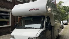 Captain Haddock – Stoer oude camper