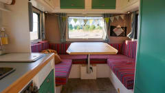 Volkswagen T4 Karmann Camper with round seat