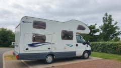 Luna – 4 berth Fiat alcove from 2006
