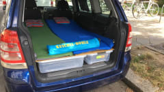 Opel Zafira – Camping pour deux personnes