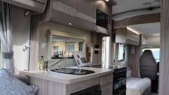 Saltburn motorhome hire  – 6 berth Fiat bus from 2021