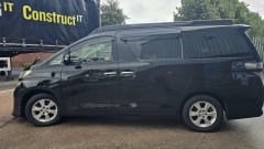 Ebony – 4 berth Toyota campervan from 2009