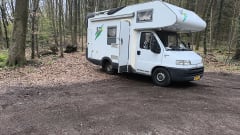 Schlankes KNAUS Traveller 4p, 5,5 m und doppelte Klimaanlage!