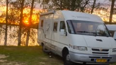 Compact integral camper with 4 berths - available from 3-8