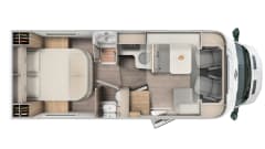 Trudy – Brand new 4-person Carado T449 with queen-size bed from 2025